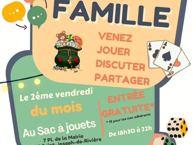 Soirée Famille Mai 2024