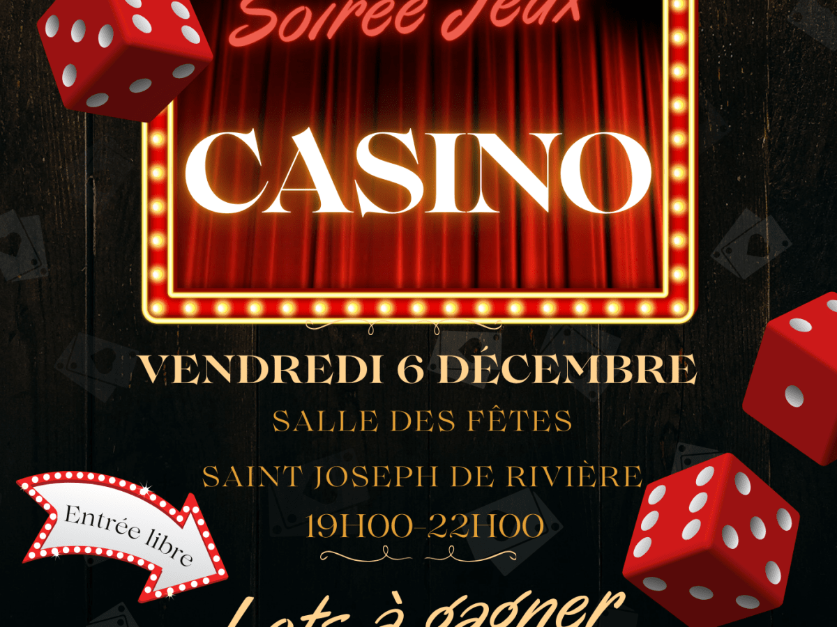 Soirée Jeux Casino